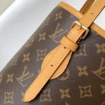 Louis Vuitton LV Women Monogram Canvas Petit Bucket Bag with Accessories Pouch
