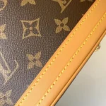 Louis Vuitton LV Women Monogram Canvas Petit Bucket Bag with Accessories Pouch