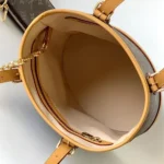 Louis Vuitton LV Women Monogram Canvas Petit Bucket Bag with Accessories Pouch