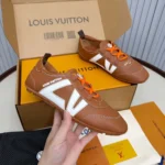 Louis Vuitton Unisex LV Sneakerina-Camel Brown 1AICUO