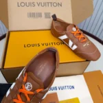 Louis Vuitton Unisex LV Sneakerina-Camel Brown 1AICUO