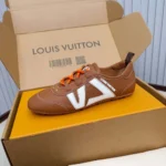 Louis Vuitton Unisex LV Sneakerina-Camel Brown 1AICUO