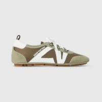 Louis Vuitton Unisex LV Sneakerina-Khaki Green 1AJJXW