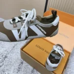 Louis Vuitton Unisex LV Sneakerina-Khaki Green 1AJJXW