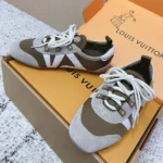Louis Vuitton Unisex LV Sneakerina-Khaki Green 1AJJXW