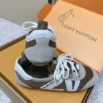 Louis Vuitton Unisex LV Sneakerina-Khaki Green 1AJJXW
