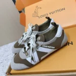 Louis Vuitton Unisex LV Sneakerina-Khaki Green 1AJJXW