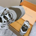 Louis Vuitton Unisex LV Sneakerina-Khaki Green 1AJJXW