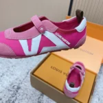 Louis Vuitton Unisex LV Sneakerina Mary Jane-Pink 1AJOZK
