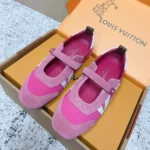 Louis Vuitton Unisex LV Sneakerina Mary Jane-Pink 1AJOZK
