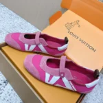 Louis Vuitton Unisex LV Sneakerina Mary Jane-Pink 1AJOZK
