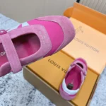 Louis Vuitton Unisex LV Sneakerina Mary Jane-Pink 1AJOZK