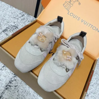 Louis Vuitton Unisex LV Sneakerina-Taupe Brown 1AIVF7