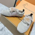 Louis Vuitton Unisex LV Sneakerina-Taupe Brown 1AIVF7