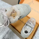 Louis Vuitton Unisex LV Sneakerina-Taupe Brown 1AIVF7