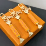 Louis Vuitton Unisex LV Sweets Bag Charm-Yellow M03518