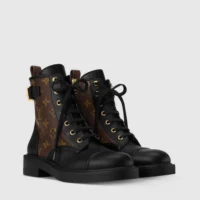 Louis Vuitton Women Citizen Flat Ranger-Cacao Brown 1AIUQB