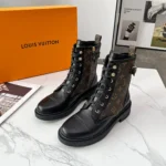 Louis Vuitton Women Citizen Flat Ranger-Cacao Brown 1AIUQB