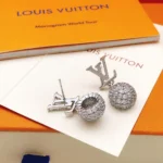 Louis Vuitton Women LV Iconic Louisa Strass Earrings-M03242