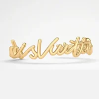 Louis Vuitton Women LV Script Bracelet-M1812S