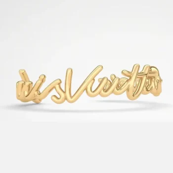 Louis Vuitton Women LV Script Bracelet-M1812S