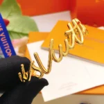 Louis Vuitton Women LV Script Bracelet-M1812S