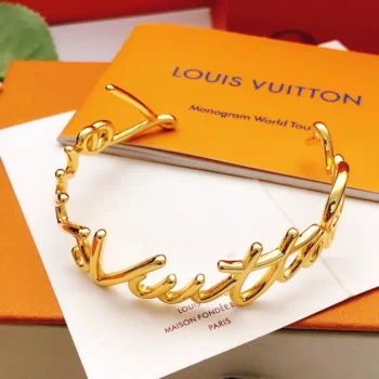 Louis Vuitton Women LV Script Bracelet-M1812S
