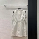 Louis Vuitton Women Long Sleeved Dress With Applicated Flowers 1AJGI0