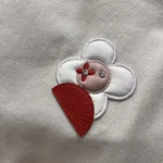 Louis Vuitton Women Long Sleeved Dress With Applicated Flowers 1AJGI0