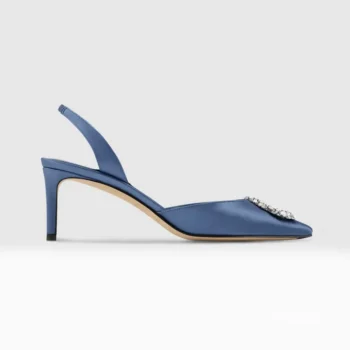 Louis Vuitton Women Met Slingback Pump-Blue 1AISYW
