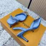 Louis Vuitton Women Met Slingback Pump-Blue 1AISYW