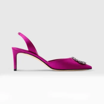 Louis Vuitton Women Met Slingback Pump-Pink 1AISXY
