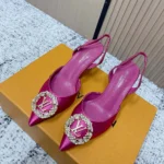 Louis Vuitton Women Met Slingback Pump-Pink 1AISXY