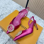 Louis Vuitton Women Met Slingback Pump-Pink 1AISXY