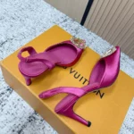 Louis Vuitton Women Met Slingback Pump-Pink 1AISXY