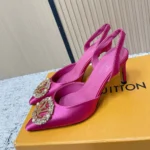 Louis Vuitton Women Met Slingback Pump-Pink 1AISXY