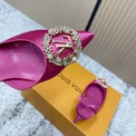 Louis Vuitton Women Met Slingback Pump-Pink 1AISXY