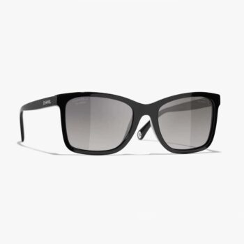 Chanel Women Rectangle Sunglasses Black A71719 X02016