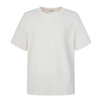 Dior Men Oblique T-Shirt Relaxed Fit White Cotton Jersey 693J633A3145