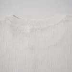 Dior Men Oblique T-Shirt Relaxed Fit White Cotton Jersey 693J633A3145