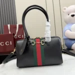 Gucci Unisex Borsetto Medium Boston Bag-Black ‎866732AAGIQ