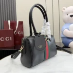 Gucci Unisex Borsetto Medium Boston Bag-Black ‎866732AAGIQ