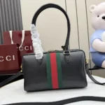 Gucci Unisex Borsetto Medium Boston Bag-Black ‎866732AAGIQ