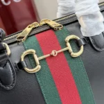 Gucci Unisex Borsetto Medium Boston Bag-Black ‎866732AAGIQ
