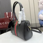 Gucci Unisex Borsetto Medium Boston Bag-Black ‎866732AAGIQ - Image 4