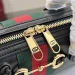 Gucci Unisex Borsetto Medium Boston Bag-Black ‎866732AAGIQ