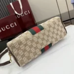 Gucci Unisex Borsetto Medium Boston Bag-Sand and Dark Brown ‎866732FAFV9