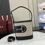 Gucci Women 73 Mini Bucket Bag-Black ‎833665CAA