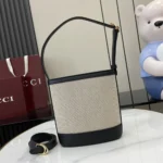 Gucci Women 73 Mini Bucket Bag-Black ‎833665CAA