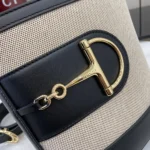 Gucci Women 73 Mini Bucket Bag-Black ‎833665CAA